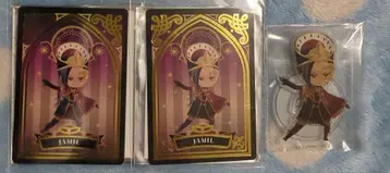 트위스테 마스커레이드 자밀 미니 아크릴 스탠드 금박 카드