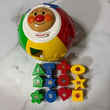 새상품급 호빵맨 뇌 발달 동글동글 퍼즐 완구