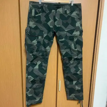 G-Star RAW 카모플라쥬 카고 팬츠(w36)