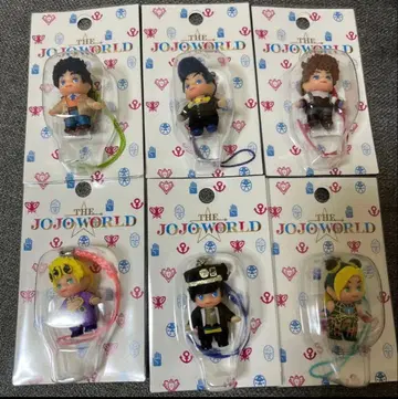 새상품 THE JOJO WORLD 큐피 콜라보 스트랩 컴플리트 전종