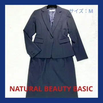 [ 새상품급 ] 내추럴 뷰티 베이직 수트&스커트 세트 M