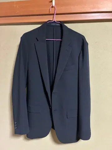 UNIQLO 칸도우 자켓 블랙 비즈니스 자켓