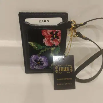 미사용 새상품 택 포함 페이 카드 케이스