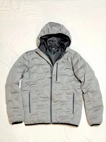 새상품급 그레이 후드 부착 TULTEX 다운 자켓 M