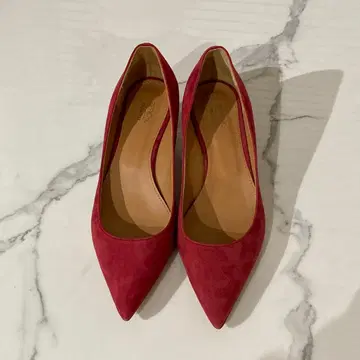 [ 새상품 ] 37.5cm 피피 시크 청키힐 펌프스