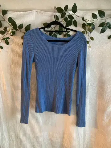 MACPHEE 울 리브 니트 스웨터 tomorrowland