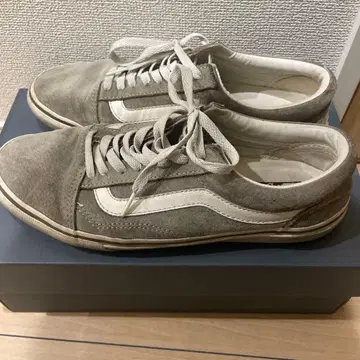 Vans 카키 스웨이드 스니커즈 27cm