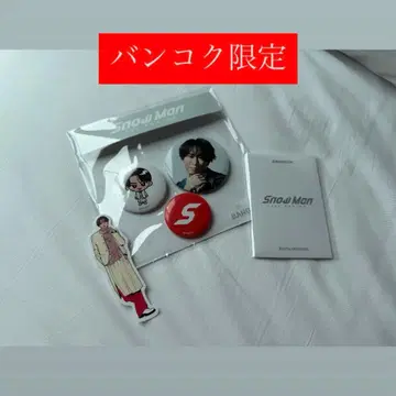 snowman POPUP 포토 카드 캔뱃지 스티커 방콕