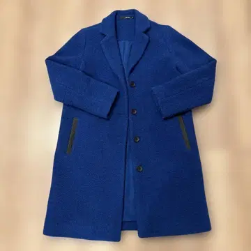 [ 중고품 ] niko and - 파랑 롱 코트 사이즈 3