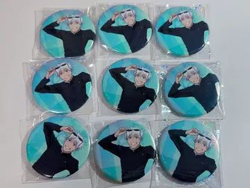 주술회전 트레이딩 오로라 캔뱃지 고죠 사토루