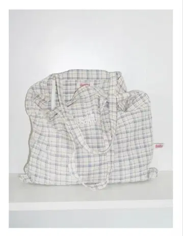 [ 미사용 새상품 ] shesaidthat 토트백 Summer Check