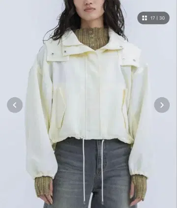 STUDIOUS 후드 블루종