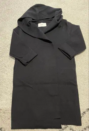 미사용 ADAWAS 아다와스 에어리 후디드 가디건 네이비