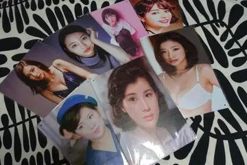 여배우의 양철 포스터 간판 7장 세트 플러스 1장 덤