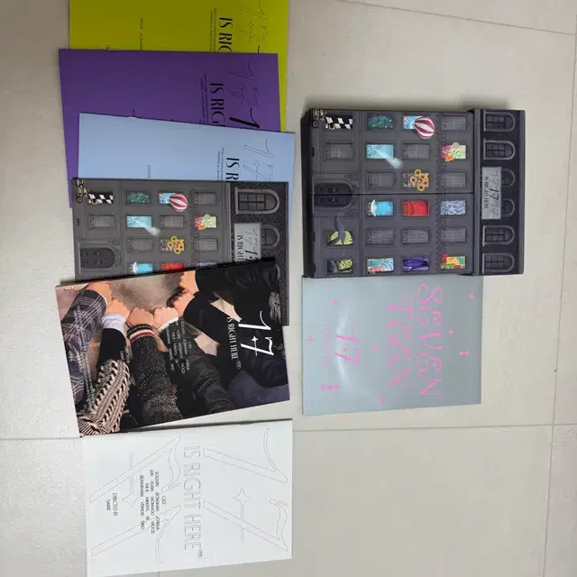 17 is right here 앨범 풀세트(포스터 제외)