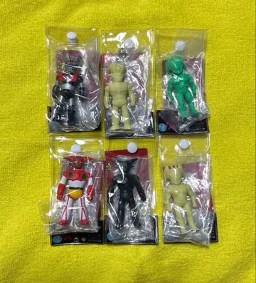 나가이 고 히어로즈 볼 체인 마스코트 6개 세트