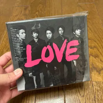 ARASHI LOVE 초회 한정판 CD