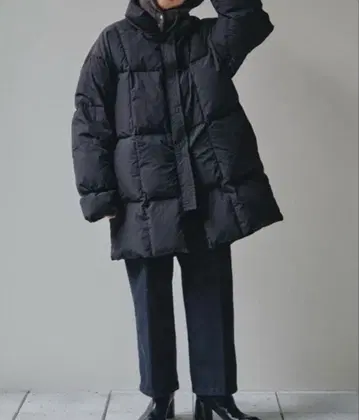 TODAYFUL 다운 자켓 블랙