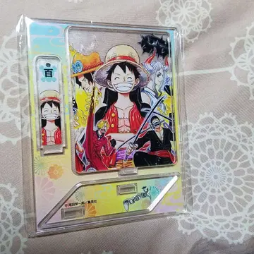원피스 100권 코믹 아크릴 스탠드 루피 조로 상디 야마토