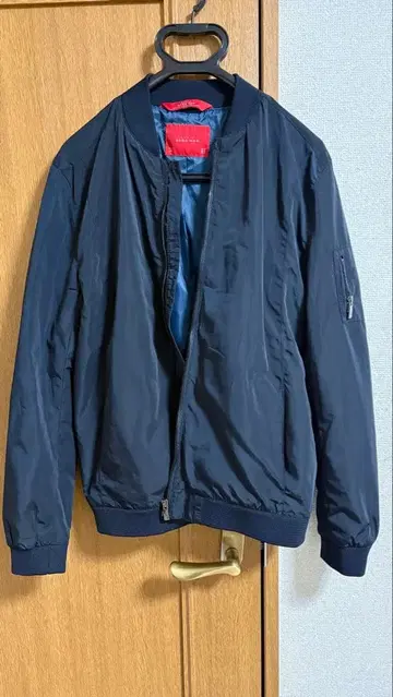 ZARA MAN (자라맨) 라이트 나일론 블루종 네이비 M 사이즈