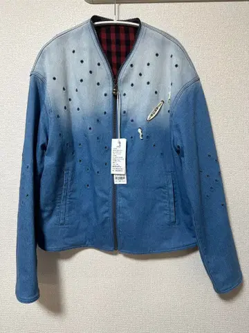 80n8 AW24/Embroidered Denim Jacket