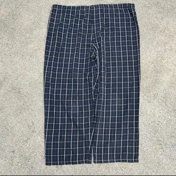 y2k 체크 파자마 팬츠 cityboy 와이드