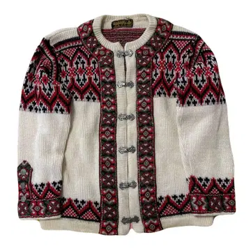 [레어] 노드스트릭 메탈 후크 노르딕 가디건 울