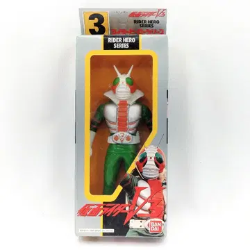 당시물 가면라이더 V3 소프트 비닐 피규어 라이더 히어로 시리즈 3