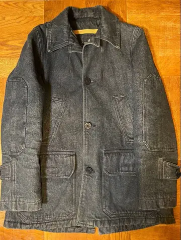 job garment 데님 커버올 워크 자켓 이탈리아제