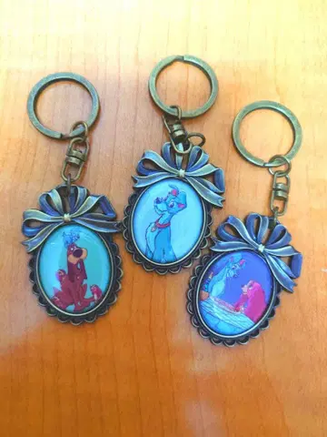 101마리 강아지 70주년 랜덤 키링