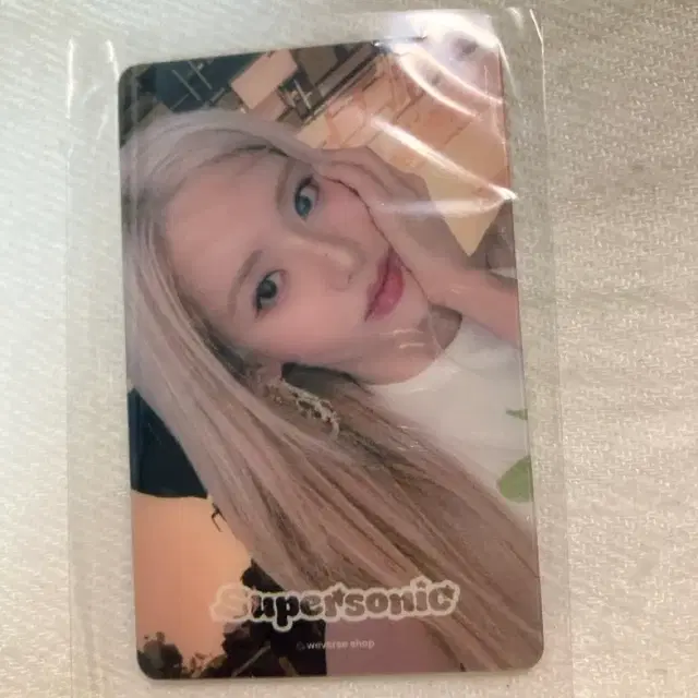 프로미스나인 박지원 슈퍼소닉 위버스 앨범 특전 포카 거울 판매합니다