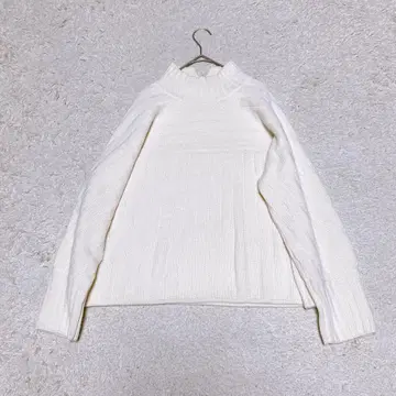 두클라쎄 캐시미어 혼방 니트 L