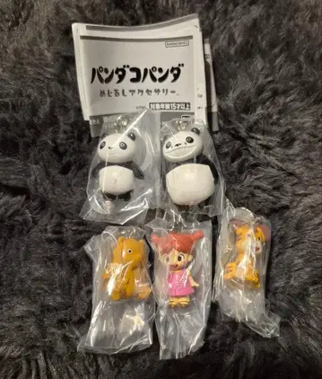 팬더코팬더 메지루시 액세서리 전 5종 컴프 파팬더 빵짱 익명