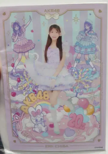 AKB48 치바 에리 아토레 아키하바라 isayamax 콜라보 브로마이드