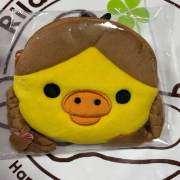 [ 미사용 새상품 ] 키이로이토리 학원 봉제 인형 파우치 오사게