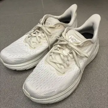 HOKA ONEONE CLIFTON 8 WHITE/WHITE 21FW-I