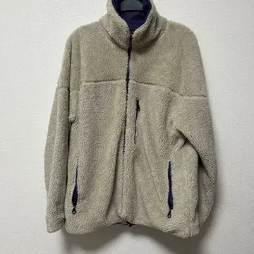patagonia 스타일 MR. OLIVE 베이지 플리스 자켓 L