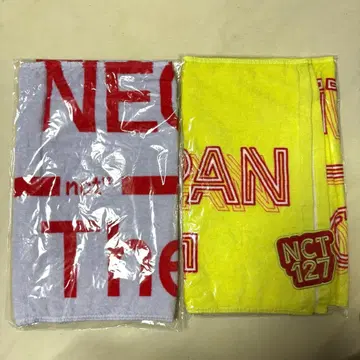 NCT127 타월 2장 세트
