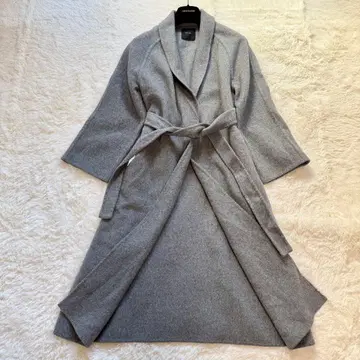최근 모델 새상품급 Spick&Span 벨티드 코트 울 그레이 36