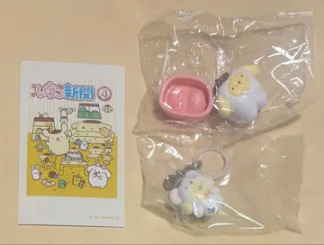 폼폼푸딩 푸딩 딸기신문 스마로이드 메지루시 액세서리 치아