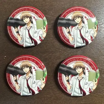 은혼 오키타 소고 빌레반 팝업 캔뱃지 글리터