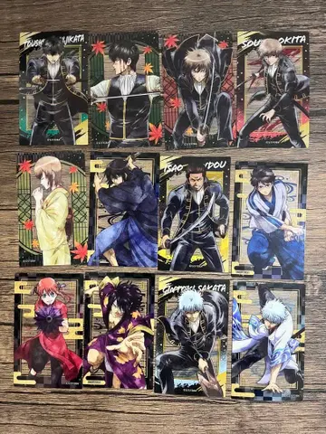 은혼 클리어 시트 컬렉션 홍앵편 & 진선조 동란편 & 미츠바편 컴플리트