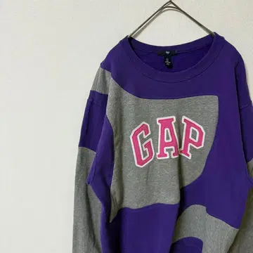 GAP 갭 구제 의류 맨투맨 트레이닝복 리메이크 1점 자수 로고