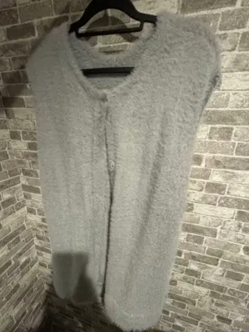 Bou jeloud 그레이 버튼 베스트 FREE 사이즈