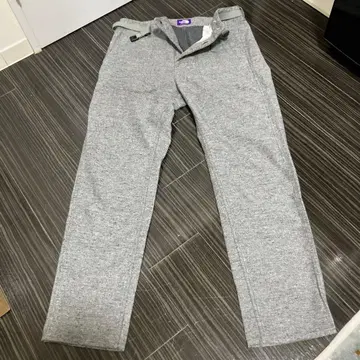 THE NORTH FACE 퍼플 라벨 팬츠 그레이 벨트 포함