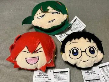 나루토 페달 페이스 파우치 - 총북 - 3종