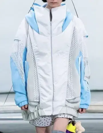 BALMUNG 저리 레이어드 하이넥 빅 후드티 ss25