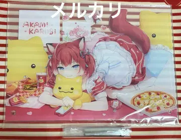 아카미 카루비 2023 생일 기념 아크릴 플레이트 L 사이즈