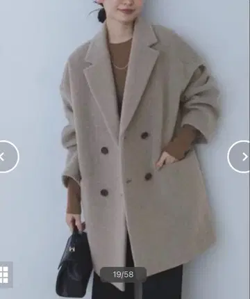 noble MTR 오버 P 코트