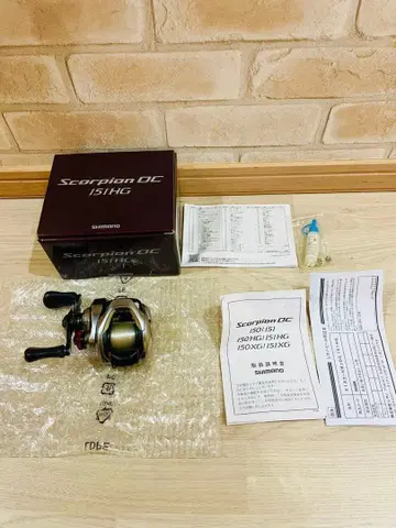 시마노 SHIMANO 베이트릴 스콜피온 DC 151HG